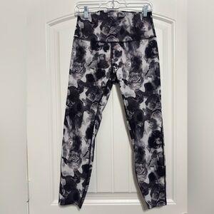 Lululemon High Times Pant (Peek) in Obscurred Black Dusty Mauve